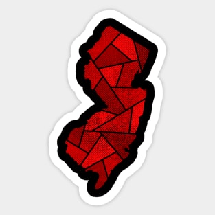 New Jersey Mosaic - Jersey Devil Sticker